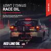 imageRed Line 10404 40WT Synthetic Race Motor Oil 15W40  1 Quart 12 PackGallon