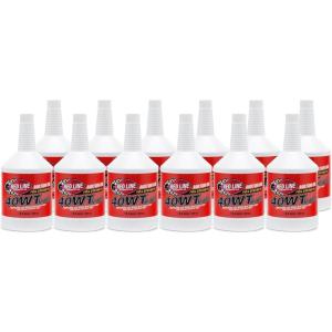 imageRed Line 10404 40WT Synthetic Race Motor Oil 15W40  1 Quart 12 PackQuart 12 Pack