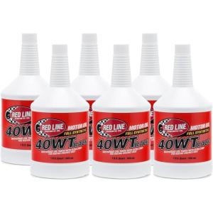 imageRed Line 10404 40WT Synthetic Race Motor Oil 15W40  1 Quart 12 PackQuart 6 Pack