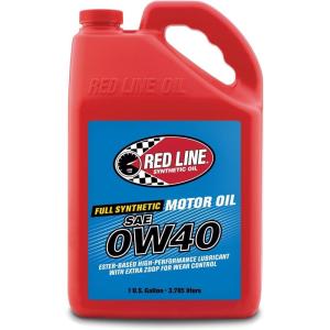 imageRed Line 11104 SAE 0W40 Fully Synthetic Motor Oil  1 Quart 12 PackGallon
