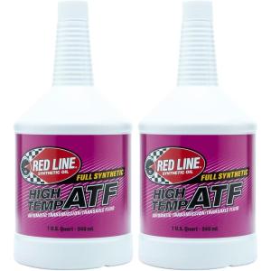 imageRed Line 30204 Synthetic High Temperature Automatic Transmission Fluid ATF  1 Quart1 Quart 32 Ounces Pack of 2