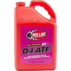 imageRed Line 30505 D4 Synthetic Automatic Transmission Fluid ATF  1 Gallon1 Gallon 128 Ounces Pack of 4