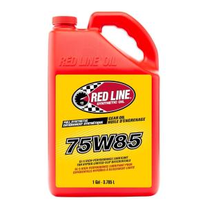 imageRed Line 50104 75W85 GL5 Full Synthetic Gear Oil for Hypoid Limited Slip Differentials  1 QuartGallon