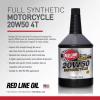 imageRed Line 42504 20W50 Motorcycle Oil Synthetic  QuartQuart