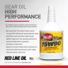 imageRed Line 57904 75W90 GL5 Synthetic Gear Oil for Hypoid Limited Slip Differentials  1 Quart1 Quart 32 Ounces