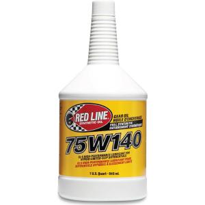 imageRed Line 57914 75W140 GL5 Synthetic Gear Oil for Hypoid Limited Slip Differentials  1 Quart1 Quart