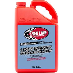 imageRed Line 58404 Lightweight Shockproof Gear Oil  1 Quart Bottle1 Gallon 128 Ounces